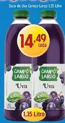Supermercados Guanabara Suco de Uva Campo Largo 1,35 Litro oferta
