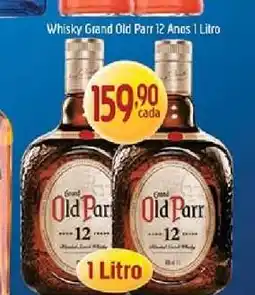 Supermercados Guanabara Whisky Grand Old Parr 12 Anos 1 Litro oferta