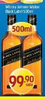 Supermercados Guanabara Whisky Johnnie Walker Black Label 500ml oferta