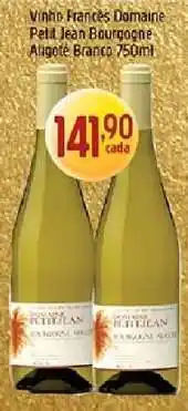 Supermercados Guanabara Vinho Frances Domaine Petit Jean Bourgogne Aligoté Branco 750ml oferta