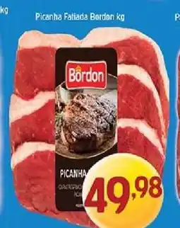 Supermercados Guanabara Picanha Fatiada Bordon kg oferta