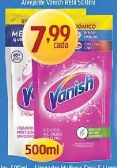 Supermercados Guanabara Alvejante Vanish Refil 500ml oferta