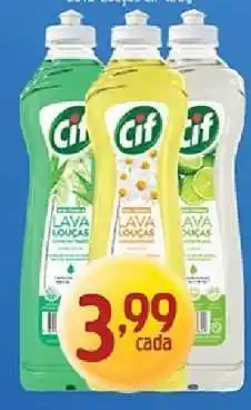 Supermercados Guanabara Cif Lava Louças oferta