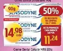 Supermercados Guanabara Creme Dental Sensodyne 90g oferta