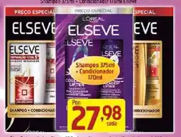 Supermercados Guanabara Elseve Shampoo 375ml + Condicionador 170ml oferta