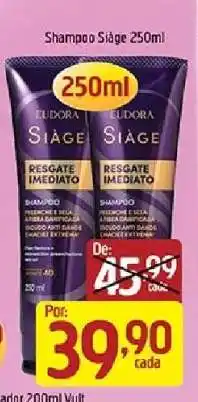 Supermercados Guanabara Shampoo Siàge 250ml oferta
