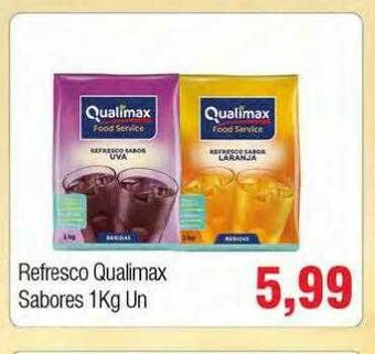 Spani Atacadista Refresco Qualimax Sabores oferta