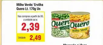 Spani Atacadista Milho Verde-ervilha Quero Lt oferta