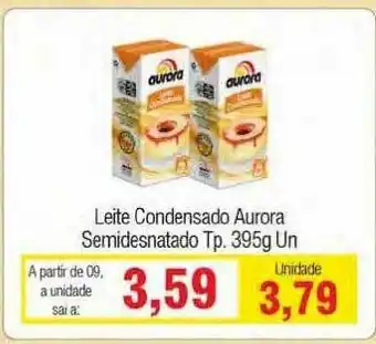 Spani Atacadista Leite Condensado Aurora Semidesnatado Tp oferta