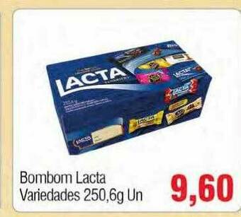 Spani Atacadista Bombom Lacta Varíedades oferta