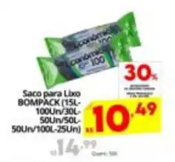 Althoff Supermercados Saco para Lixo BOMPACK oferta