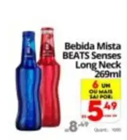 Althoff Supermercados Bebida Mista BEATS Senses Long Neck oferta