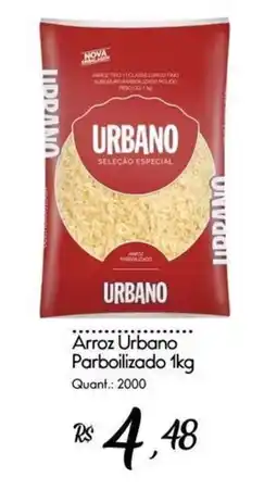 Giassi Supermercados Arroz urbano parboilizado oferta