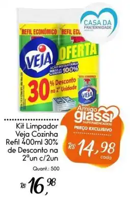Giassi Supermercados Kit Limpador Veja Cozinha oferta