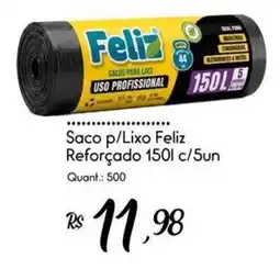 Giassi Supermercados Saco p/Lixo Feliz Reforçado oferta