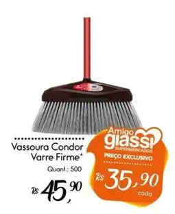 Giassi Supermercados Vassoura Condor Varre Firme oferta