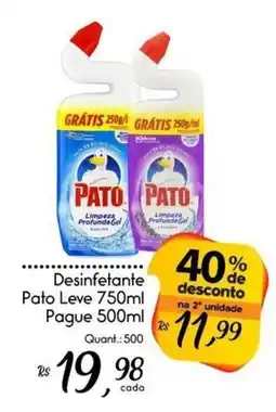 Giassi Supermercados Desinfetante Pato Leve oferta