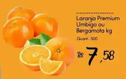 Giassi Supermercados Laranja Premium Umbigo ou Bergamota oferta