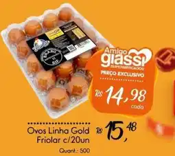 Giassi Supermercados Ovos linha gold friolar oferta