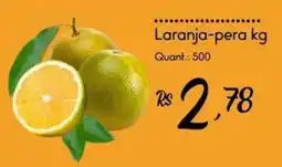 Giassi Supermercados Laranja-pera kg oferta