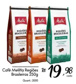 Giassi Supermercados Café Melitta Regiões Brasileiras oferta