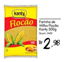 Giassi Supermercados Farinha de Milho Flocão Kanty oferta
