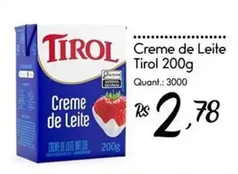 Creme de Leite Tirol
