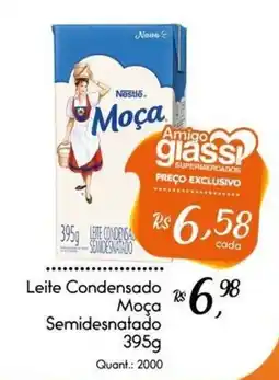 Giassi Supermercados Leite condensado moça semidesnatado oferta