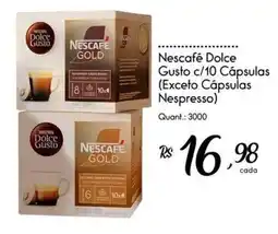 Giassi Supermercados Nescafé Dolce Gusto c/10 Cápsulas oferta