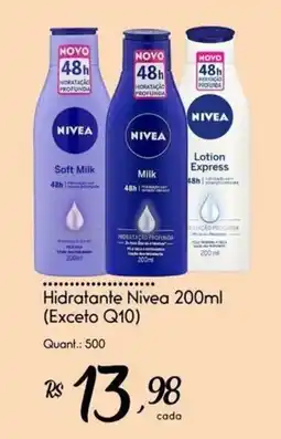 Giassi Supermercados Hidratante nivea 200ml oferta