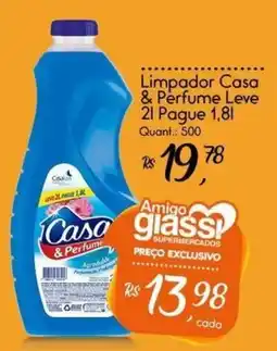 Giassi Supermercados Limpador casa & perfume leve oferta