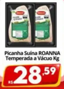 Althoff Supermercados Picanha Suína Roanna Temperada a Vácuo Kg oferta