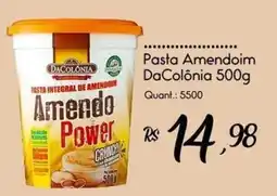 Giassi Supermercados Pasta integral de amendoim amendo power oferta