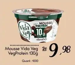 Giassi Supermercados Mousse vida veg vegprotein oferta