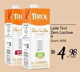 Giassi Supermercados Leite tirol zero lactose oferta