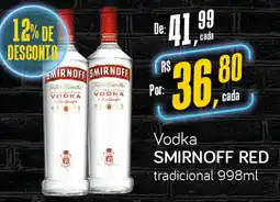 Cometa Supermercados Vodka smirnoff red tradicional oferta