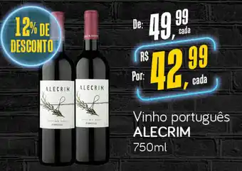 Cometa Supermercados vinho português alecrim oferta