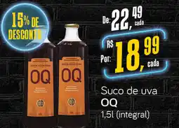 Cometa Supermercados Suco de uva OQ oferta