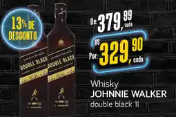 Cometa Supermercados whisky johnnie walker double black oferta