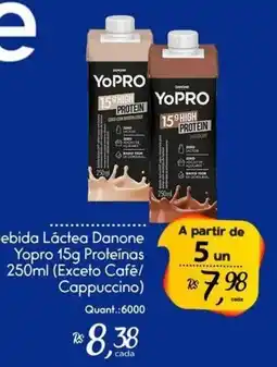 Giassi Supermercados bebida lática danone yopro 15g proteínas oferta