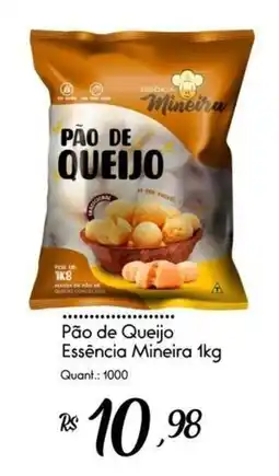 Giassi Supermercados Pão de Queijo Essência Mineira oferta