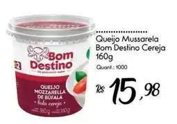 Giassi Supermercados Queijo Mussarela Bom Destino Cereja oferta