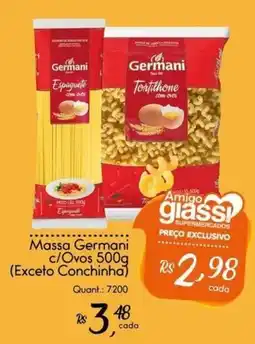 Giassi Supermercados Massa Germani c/Ovos oferta