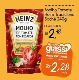 Giassi Supermercados molho de tomate com pedaços tradicional oferta