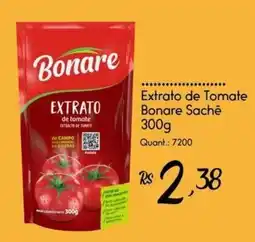 Giassi Supermercados extrato de tomate bonare sachê oferta