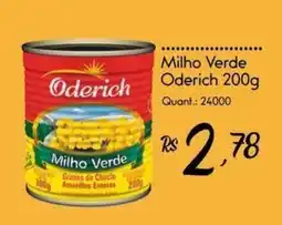 Giassi Supermercados Milho Verde Oderich oferta
