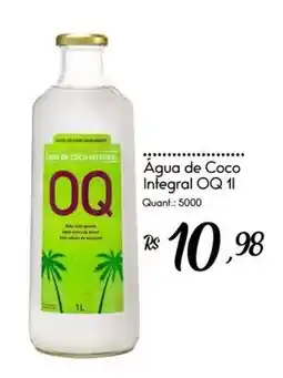 Giassi Supermercados Água de Coco Integral OQ 1l oferta