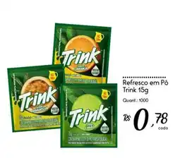 Giassi Supermercados Refresco em Pó Trink oferta