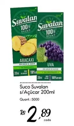 Giassi Supermercados Suco Suvalan s/ Açúcar oferta