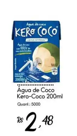 Giassi Supermercados Água de Coco Kero-Coco oferta